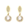 Pendientes Alba Oro 18K