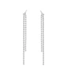 Pendientes Ball Chain Plata