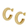 Pendientes Brina Plata Dorada