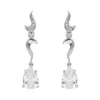 Pendientes Calypso Oro Blanco 18K