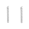 Pendientes Chain Plata