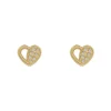 Pendientes Corazón Oro 18K