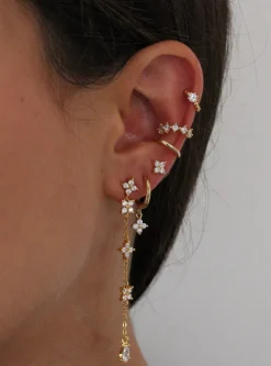 Pendientes Dana Plata Dorada