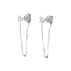 Pendientes Dasa Chain Plata