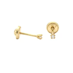 Pendientes Easy Diamantes 0,067ct Oro 18K