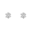 Pendientes Elia Oro Blanco 18K
