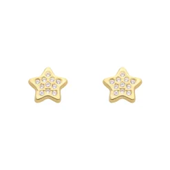 Pendientes Estrellita Oro 18K