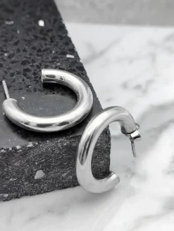 Pendientes Grosse 23mm Plata