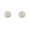 Pendientes Melissa 8mm Oro 18K