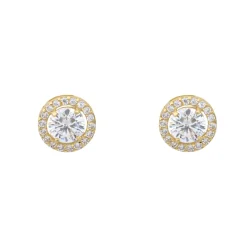 Pendientes Melissa 8mm Oro 18K