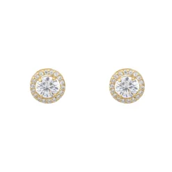 Pendientes Melissa 7mm Oro 18K