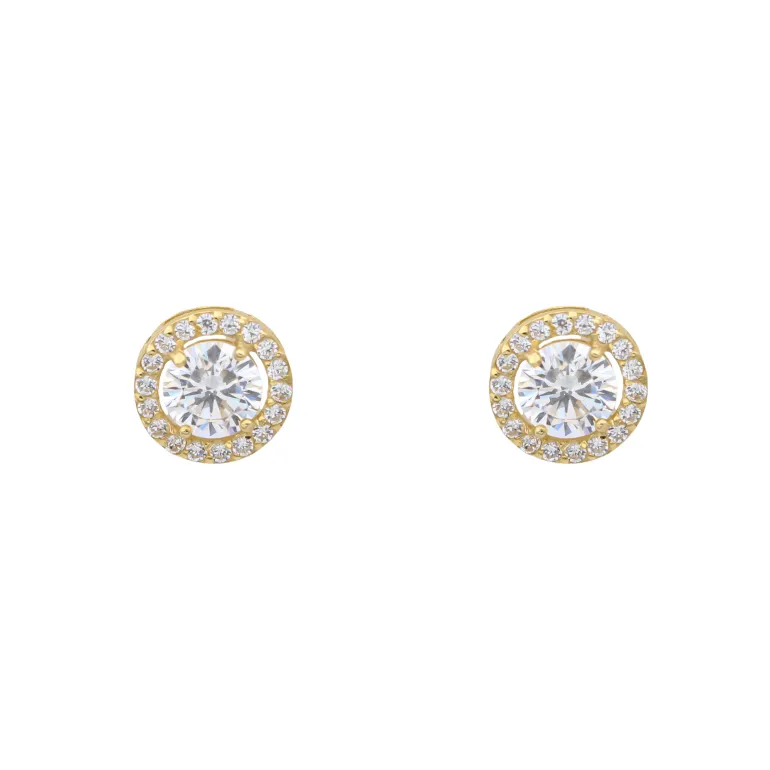 Pendientes Melissa 7mm Oro 18K