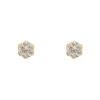 Pendientes Mini Claw Oro 18K