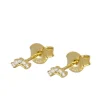 Pendientes Mini Lexi Plata Dorada