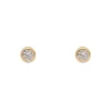 Pendientes Mini Luz Oro 18K