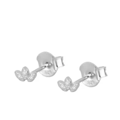 Pendientes Mini Queen Plata