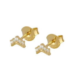 Pendientes Mini Taylor Plata Dorada