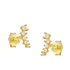 Pendientes Mini Tori Plata Dorada