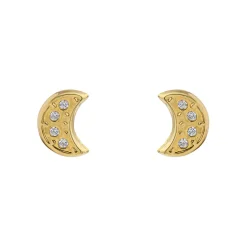Pendientes Moonlite Oro 18K