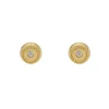 Pendientes Round Oro 18K