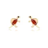 Pendientes Spinosaurus Plata Dorada