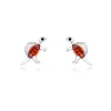 Pendientes Spinosaurus Plata