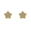 Pendientes Star Oro 18K