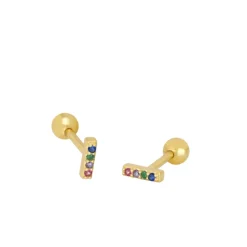 Piercing Chipre Plata Dorada