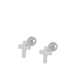 Piercing Cruz Plata