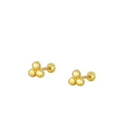 Piercing Dasa Ball Plata Dorada