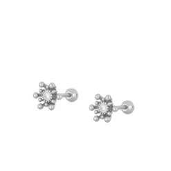Piercing Florita Plata