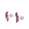 Piercing Karen Fucsia Plata