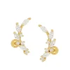 Piercing Laurel Plata Dorada