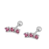Piercing Lilet Fucsia Plata