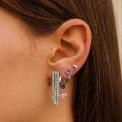 Piercing Luna Plata