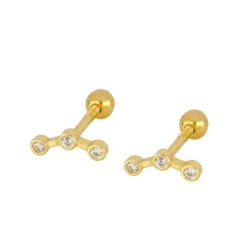 Piercing Mila Plata Dorada