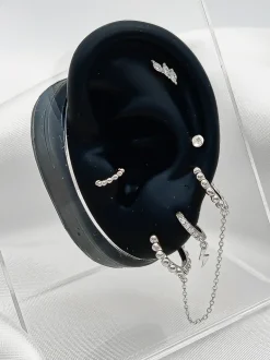 Piercing Mini Pompeya Plata