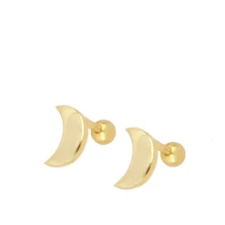 Piercing Moon Plata Dorada