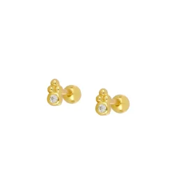 Piercing Nelide Plata Dorada