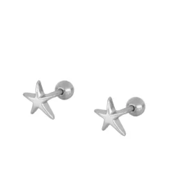 Piercing Sea Star Plata