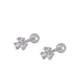 Piercing Vela Lila Plata