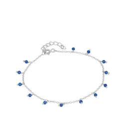 Pulsera Acra Blue Plata