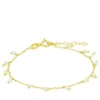 Pulsera Acra Piedra Luna Plata Dorada