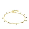 Pulsera Acra Pirita Plata Dorada