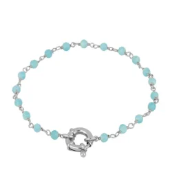 Pulsera Amur Amazonita Plata