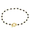 Pulsera Amur Espinela Plata Dorada