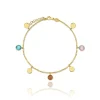 Pulsera Anabel Plata Dorada