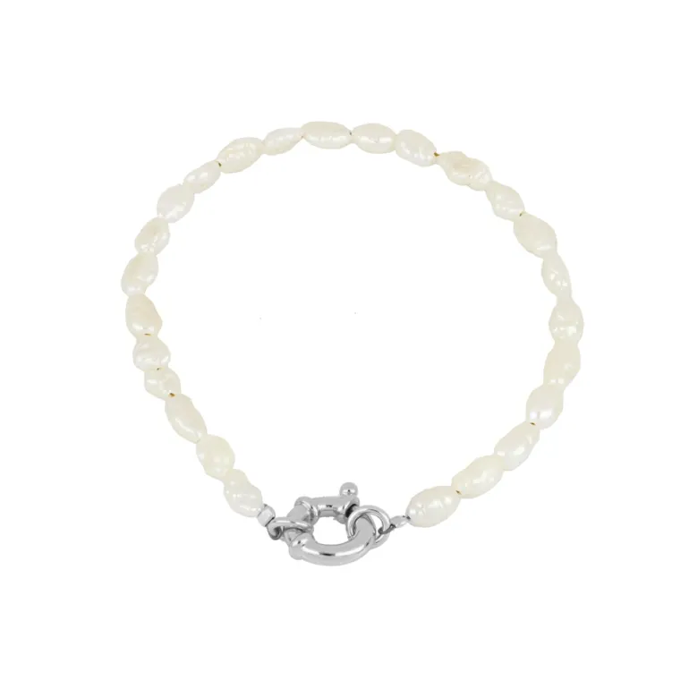 Pulsera Anisa Keshy Plata