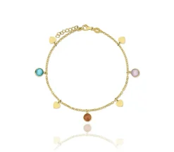 Pulsera Aurora Plata Dorada