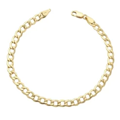 Pulsera Barbada Oro 18K (5,15mm Ancho)
